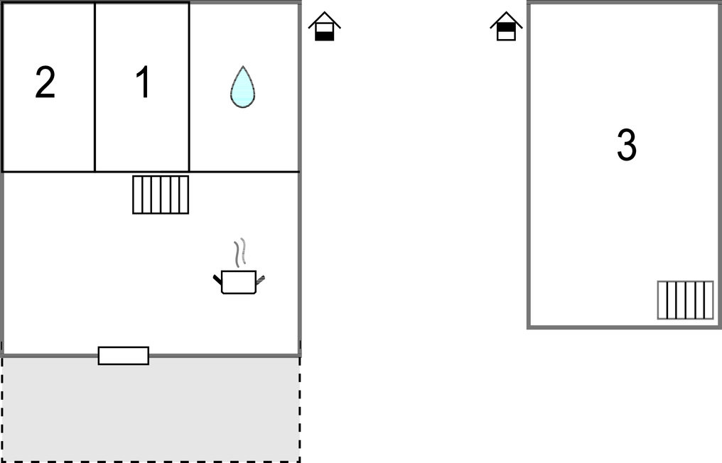 Semesterhus - Kerkdriel , Nederländerna - HGE137 
