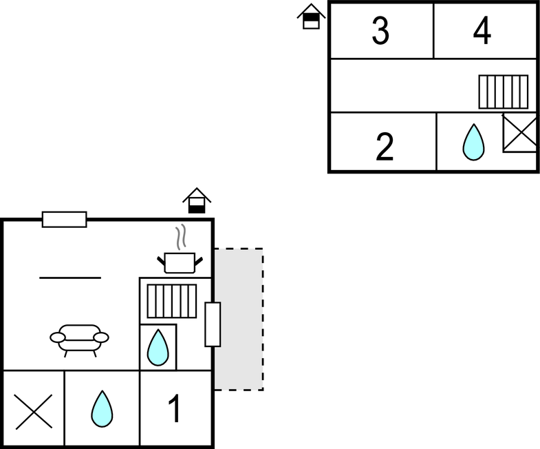 Feriehuse - Bergen aan Zee , Holland - HNH593 