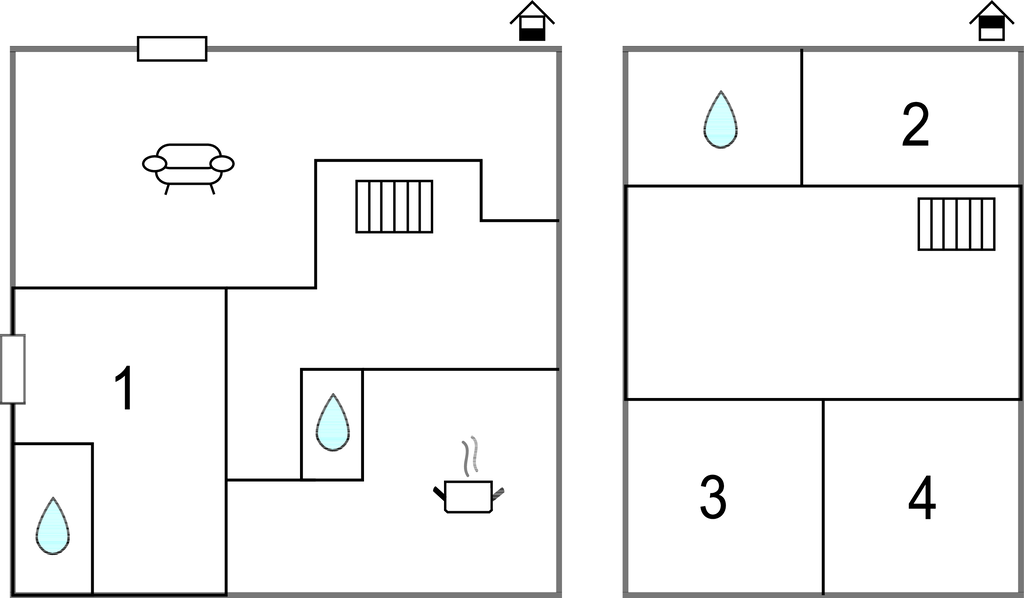 Feriehuse - Bergen aan Zee , Holland - HNH530 