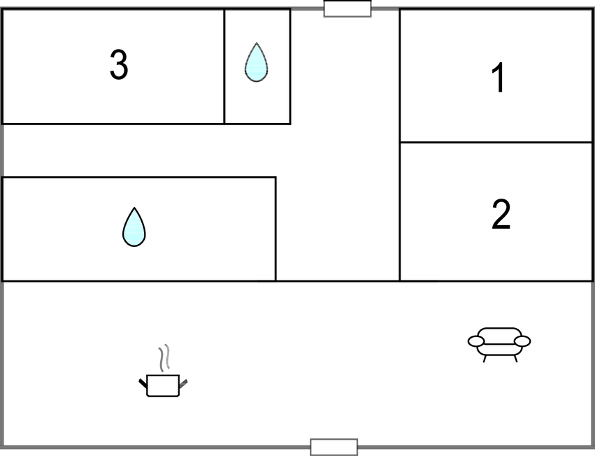 Feriehus - Den Oever , Nederland - HNH702 