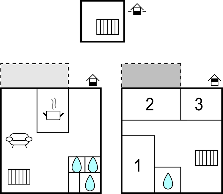 Feriehus - Groet , Nederland - HNH921 