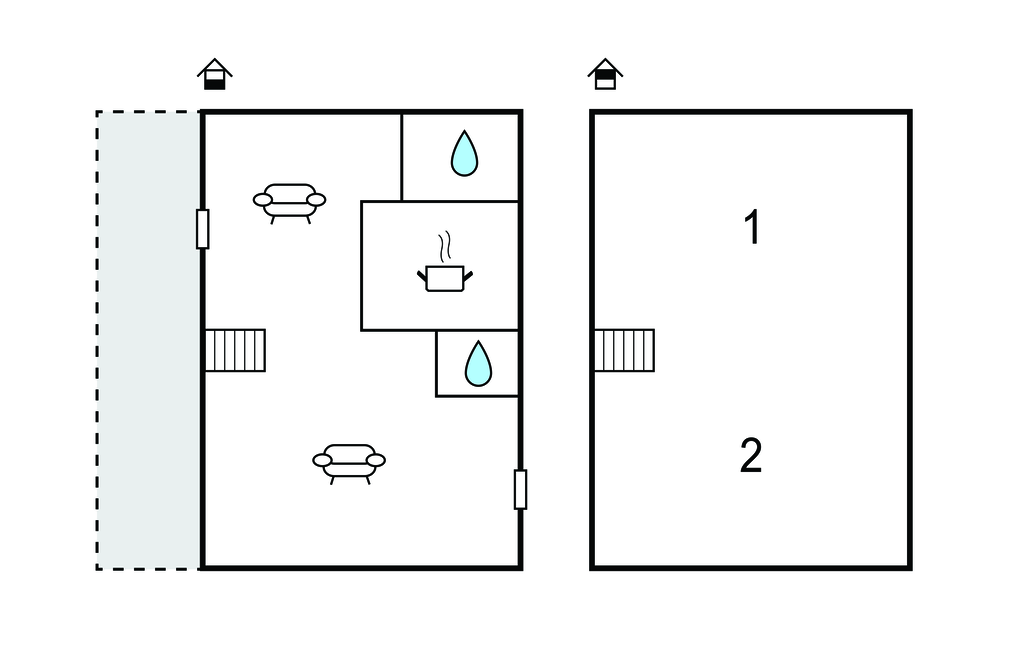 Feriehuse - Bergen aan Zee , Holland - HNH558 