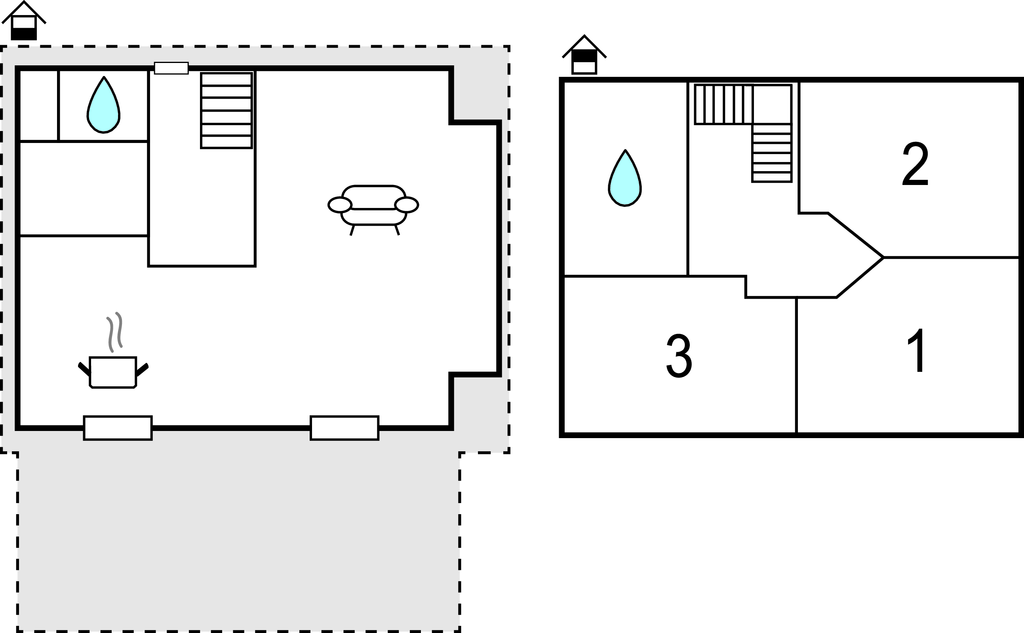 Ferienhaus Bodelaeke-Schiphuis 6p