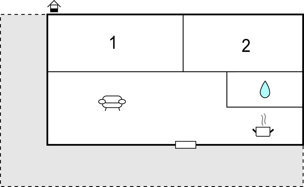 Feriehuse - Noordwijkerhout , Holland - HZH163 