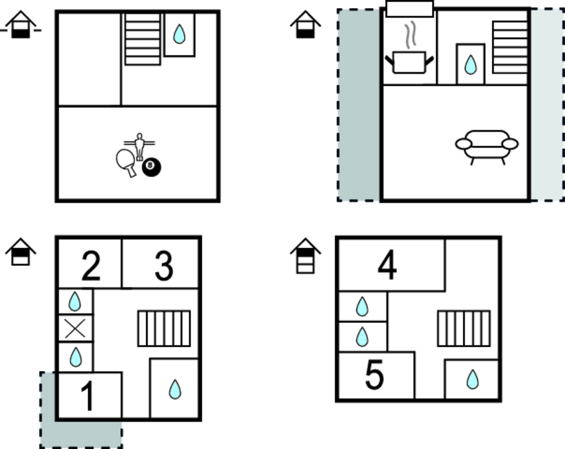 Ferienhaeuser - Den Haag , Niederlande - HZH120 
