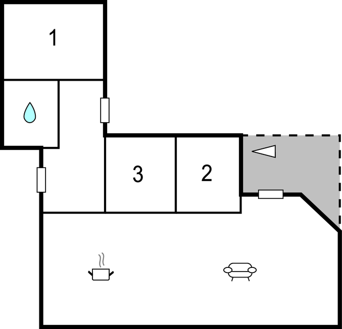 Feriehuse - Snogebæk , Danmark - I50767 