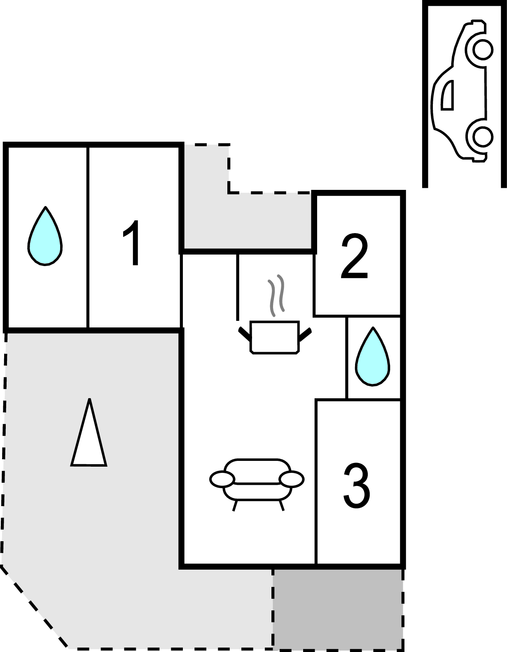 Ferienhaus - Snogebæk , Dänemark - I50915 