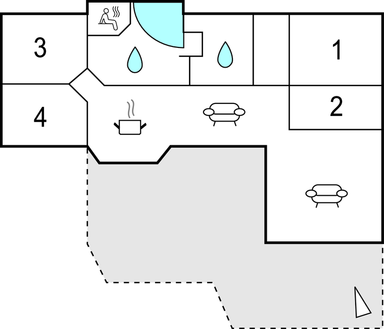 Ferienhaus - Snogebæk , Dänemark - I50796 