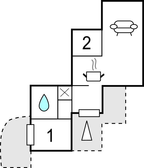 Ferienhaus - Snogebæk , Dänemark - I50822 