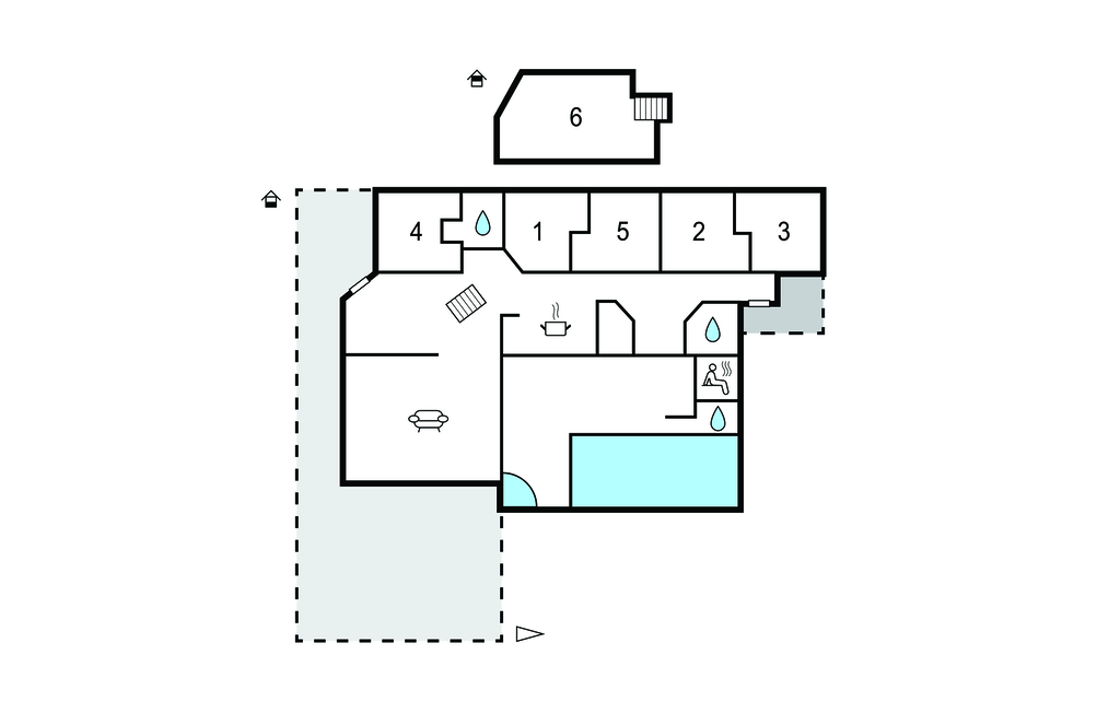 Ferienhaus - Snogebæk , Dänemark - I50938 