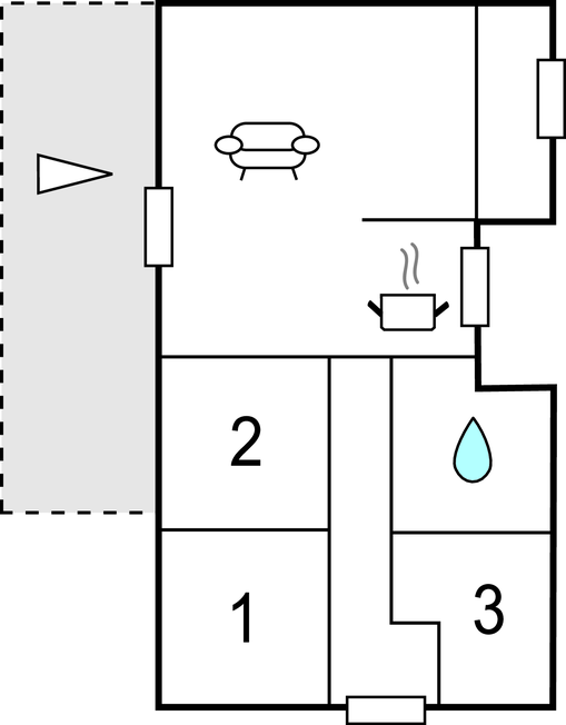 Ferienhaus - Dueodde , Dänemark - I51515 