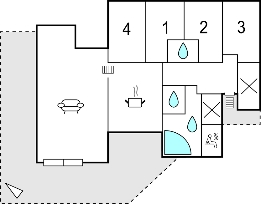 Semesterhus - Dueodde , Danmark - I51810 