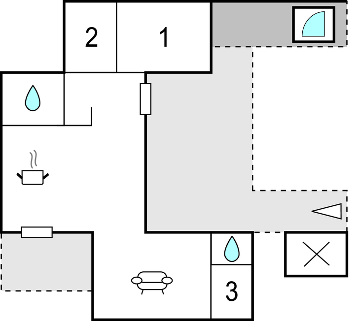 Ferienhaus - Sommerodde , Dänemark - I51870 