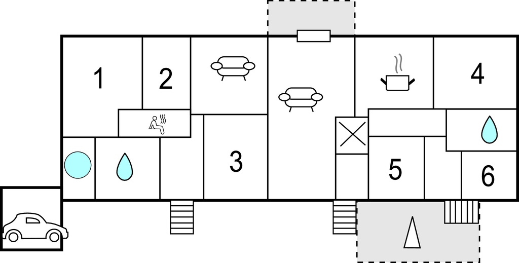 Feriehuse - Poulsker , Danmark - I51997 