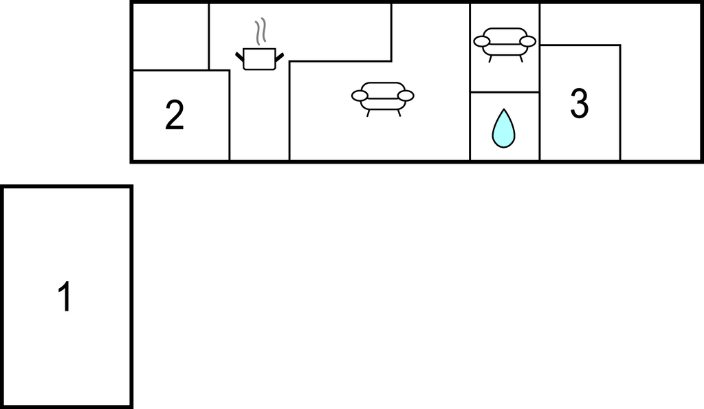 Feriehuse - Bodilsker , Danmark - I51044 