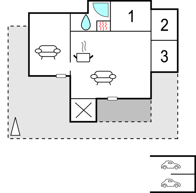 Feriehuse - Vestre Sømark , Danmark - I52634 