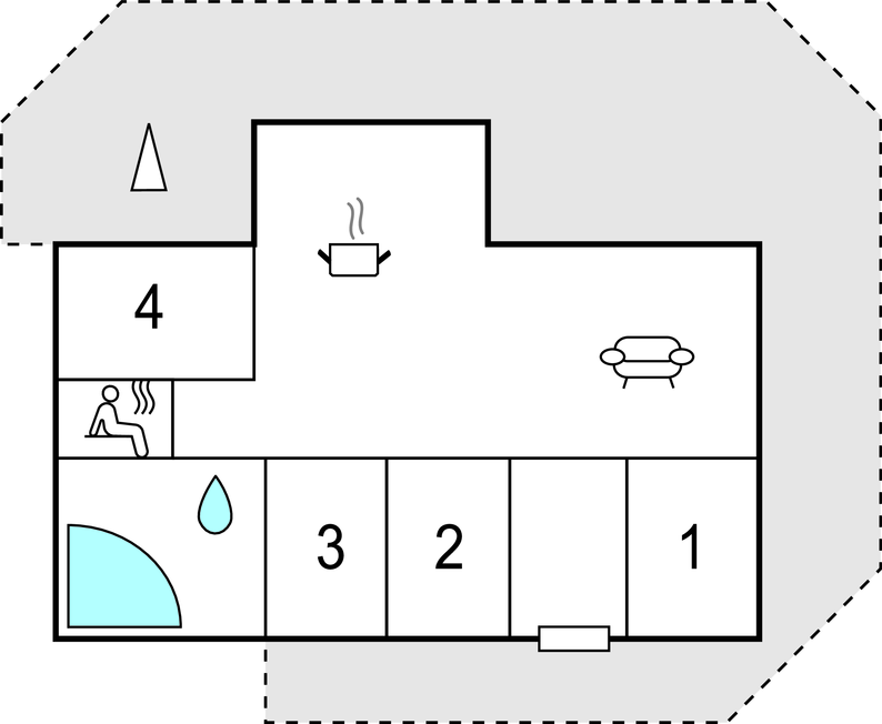 Feriehus - Vestre Sømark , Danmark - I52588