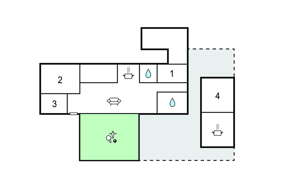 Feriehus - Holsterodde , Danmark - I52667 