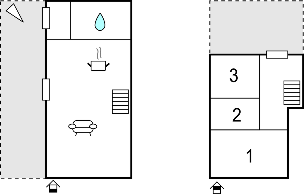 Ferienwohnung - Arnager , Dänemark - I54001 