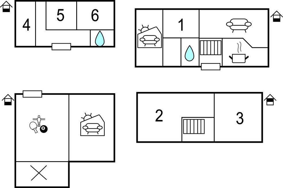 Feriehuse - Arnager , Danmark - I54004 