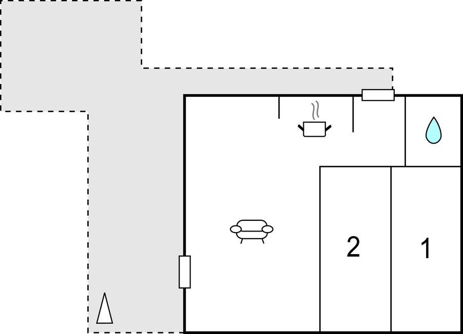 Feriehuse - Rønne , Danmark - I54468 