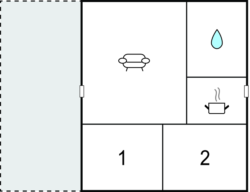 Feriehus - Rønne , Danmark - I54016 