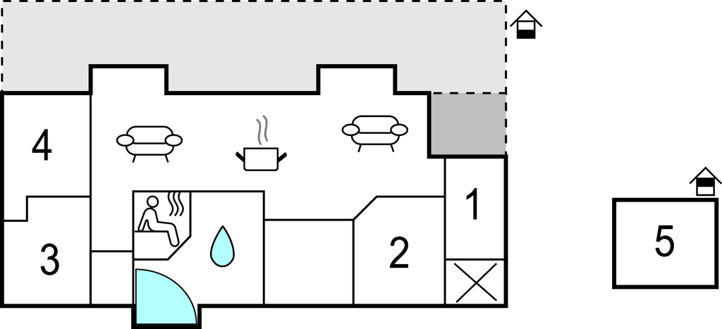 Ferienhaus - hasle , Dänemark - I55027 