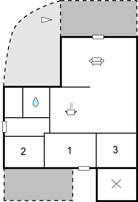 Feriehus - Sorthat , Danmark - I55307 