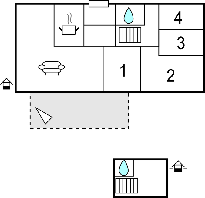 Ferienwohnung - Hasle , Dänemark - I55023 
