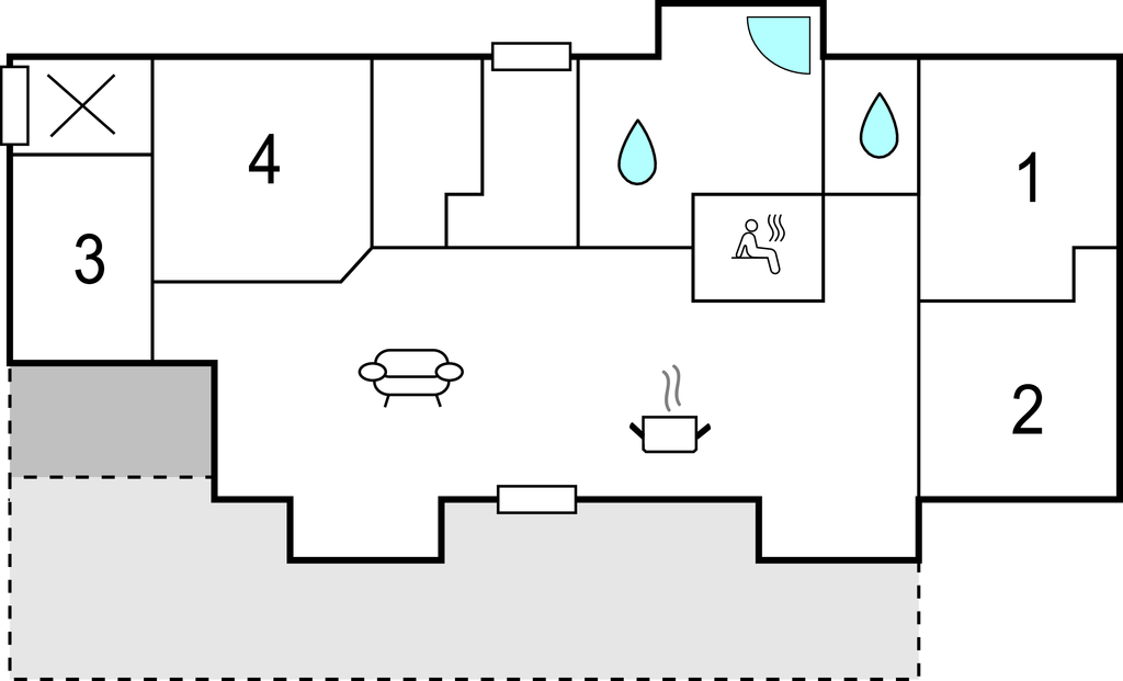 Feriehuse - Hasle , Danmark - I55219 