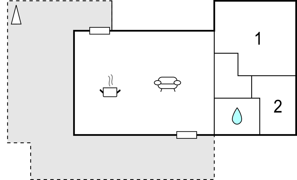 Ferienhaus - Hasle , Dänemark - I55245 