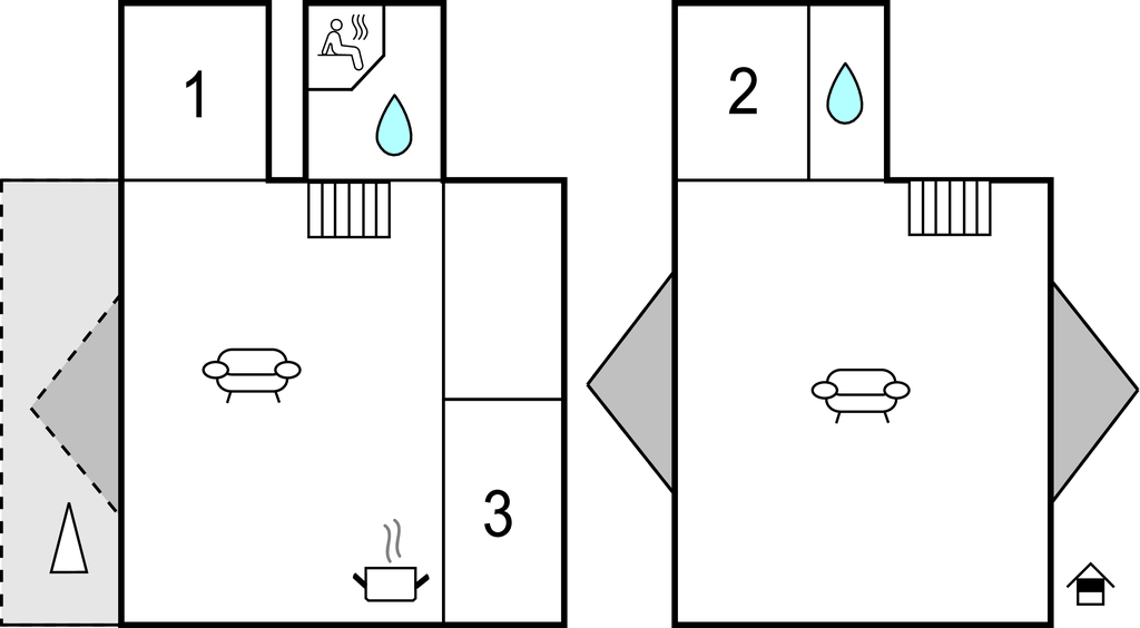 Feriehuse - Hasle , Danmark - I55341 