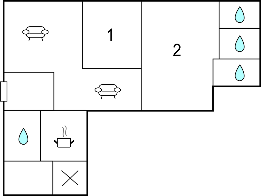Ferienwohnung - Tejn , Dänemark - I56192 