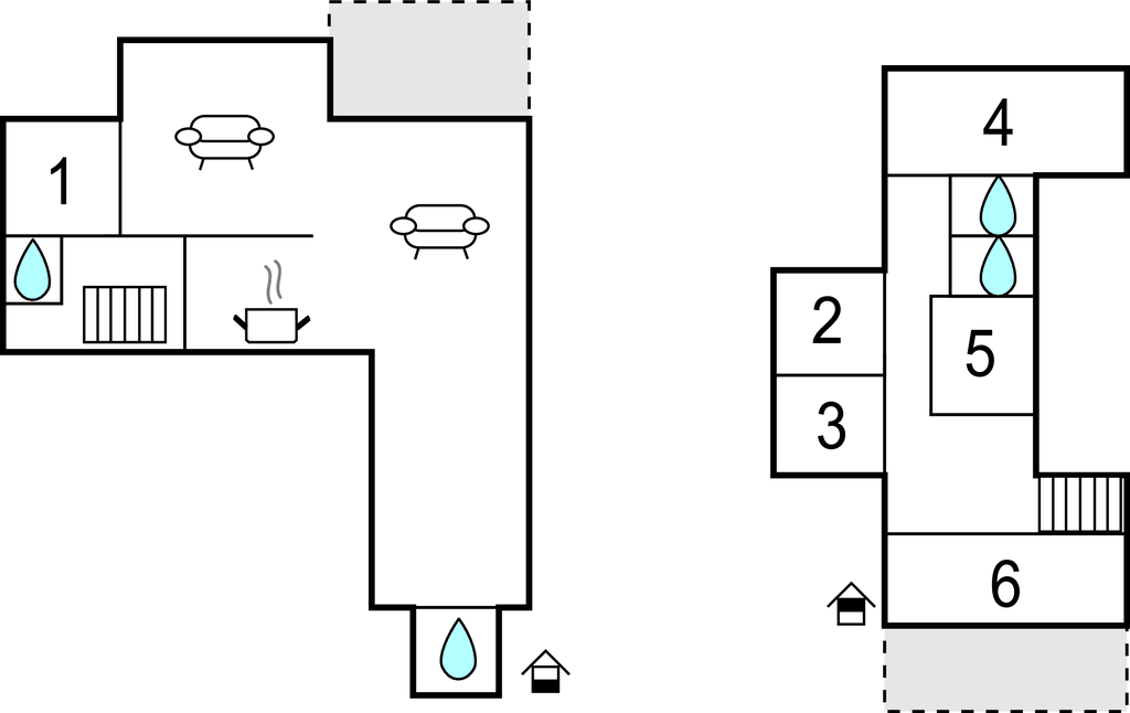 Ferienhaus - Tejn , Dänemark - I56191 