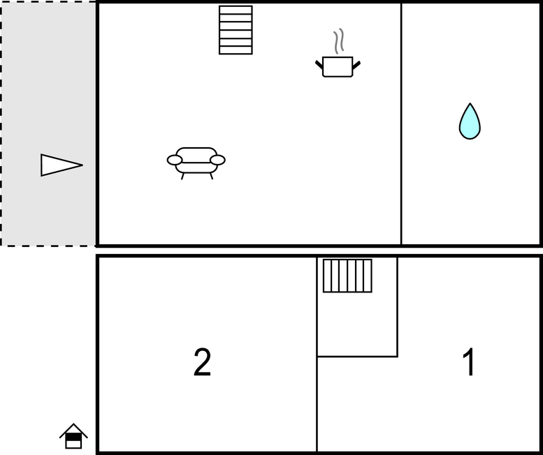 Ferieleilighet - Gudhjem , Danmark - I57106 