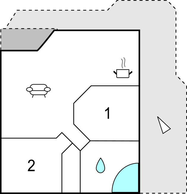 Ferienhaus - Gudhjem , Dänemark - I57129 