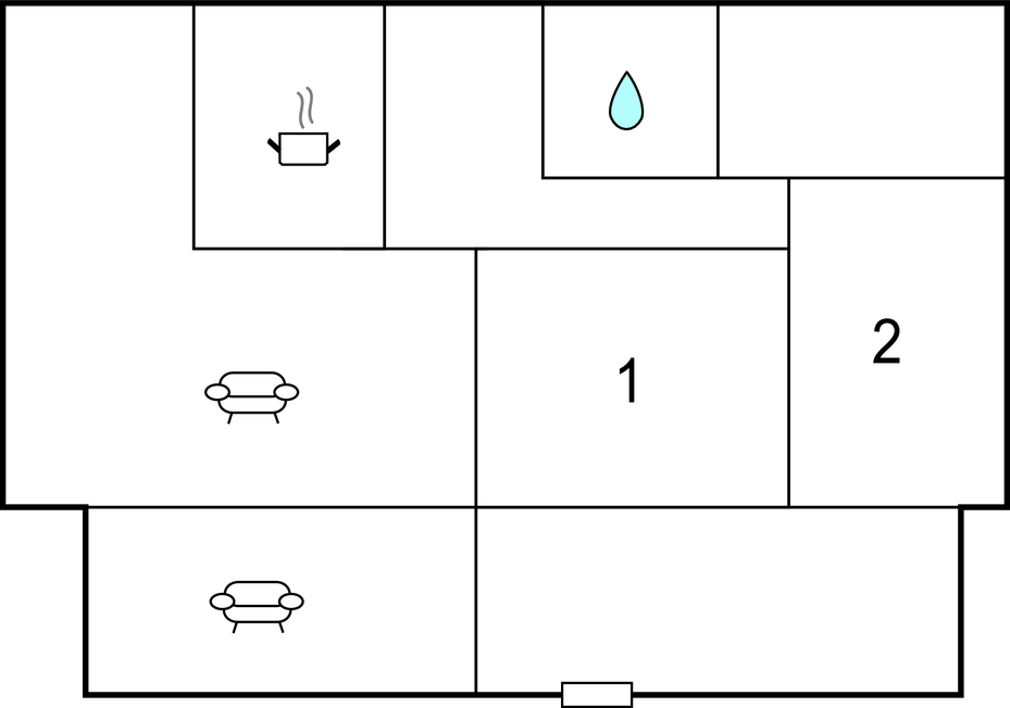 Feriehus - Rø , Danmark - I57201 