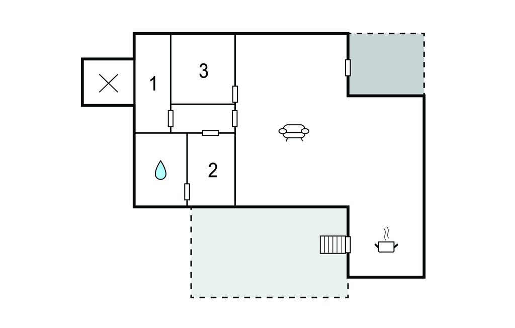 Feriehus - Melsted , Danmark - I57158 
