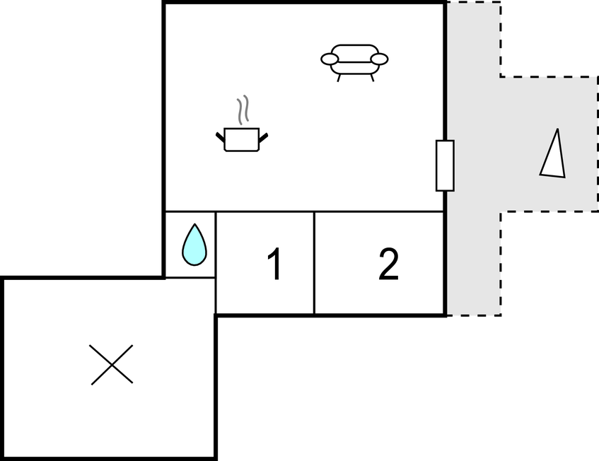 Ferienhaus - Østermarie , Dänemark - I58875 