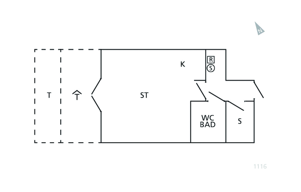 Ferieleilighet - Aakirkeby , Danmark - I61116 