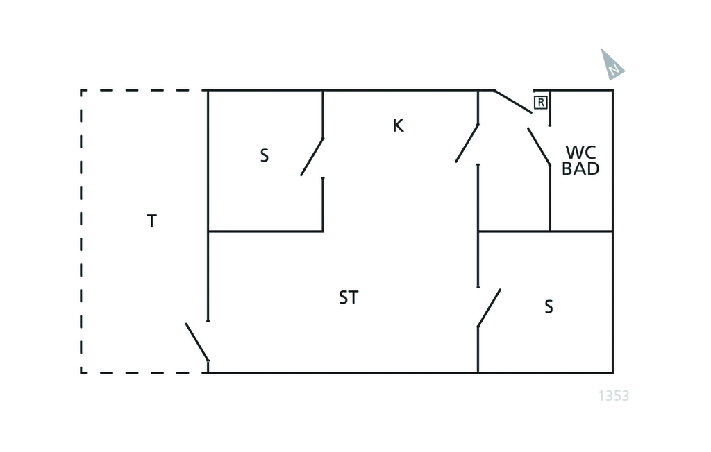 Ferieleilighet - Hasle , Danmark - I61353 