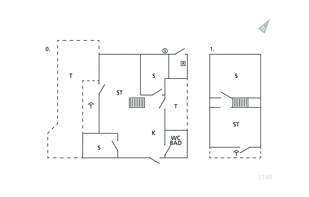 Feriehus - Snogebæk Strand , Danmark - I63180 