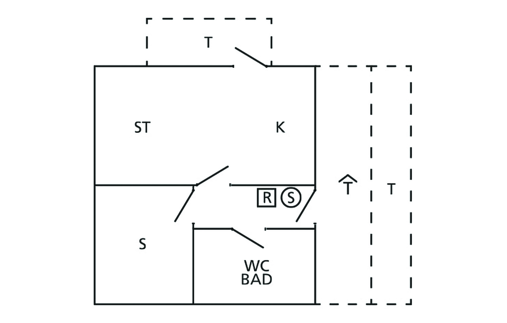 Ferieleilighet - Gudhjem , Danmark - I66102 