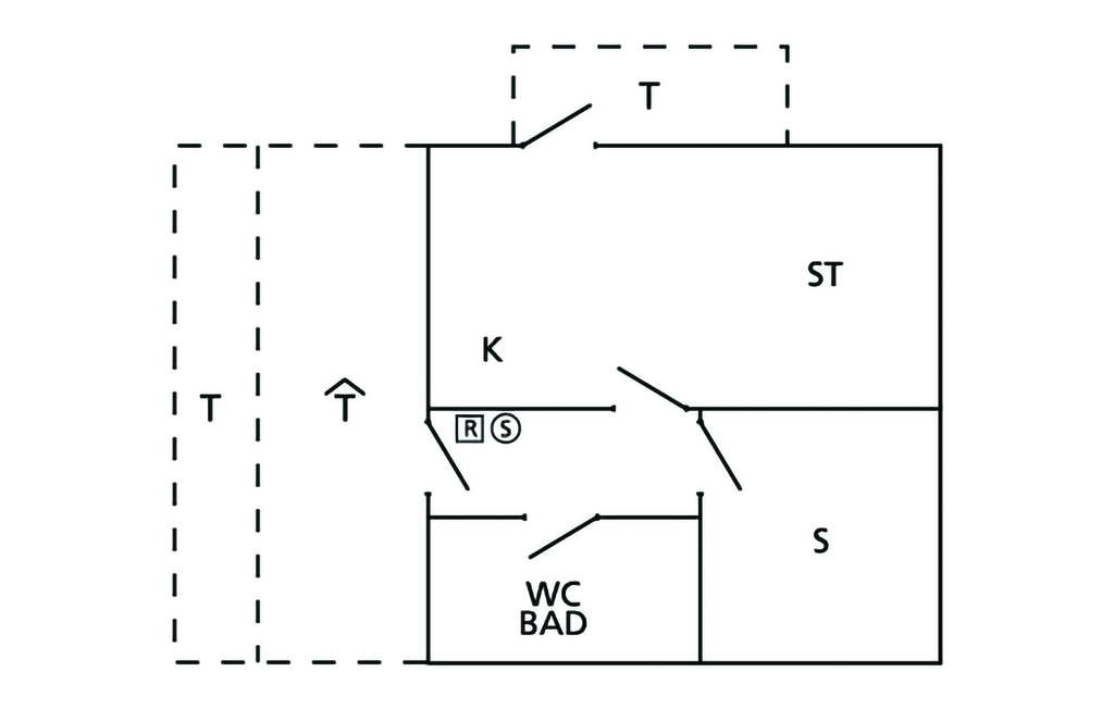 Lejlighed - Gudhjem , Danmark - I66110 