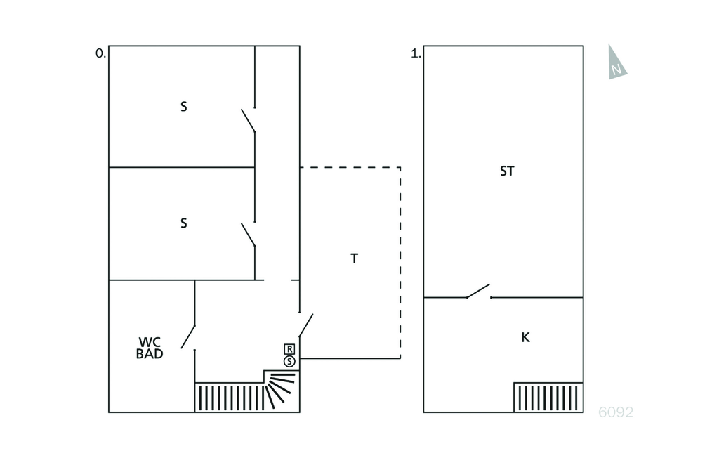 Ferienwohnung - Gudhjem , Dänemark - I66092 