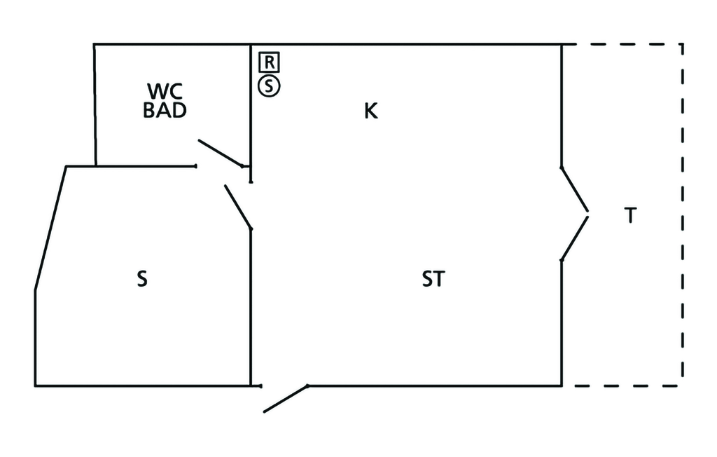 Lejlighed - Gudhjem , Danmark - I66036 