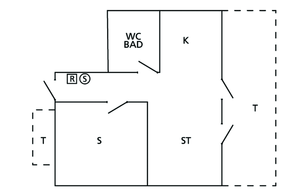 Lejlighed - Gudhjem , Danmark - I66042 