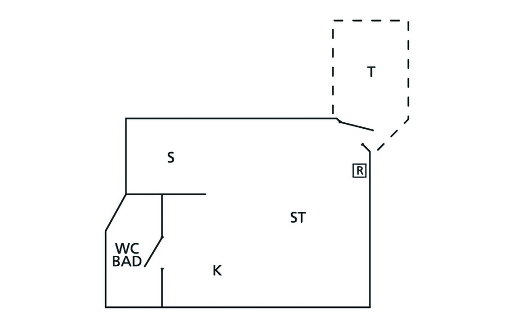 Lejlighed - Gudhjem , Danmark - I66053 