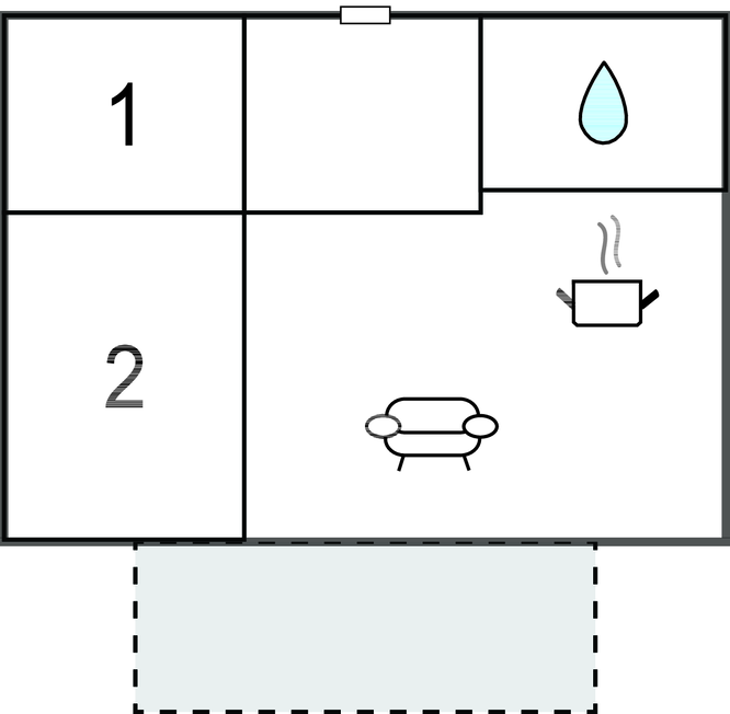 Ferienhaus - Gudhjem , Dänemark - I66021 
