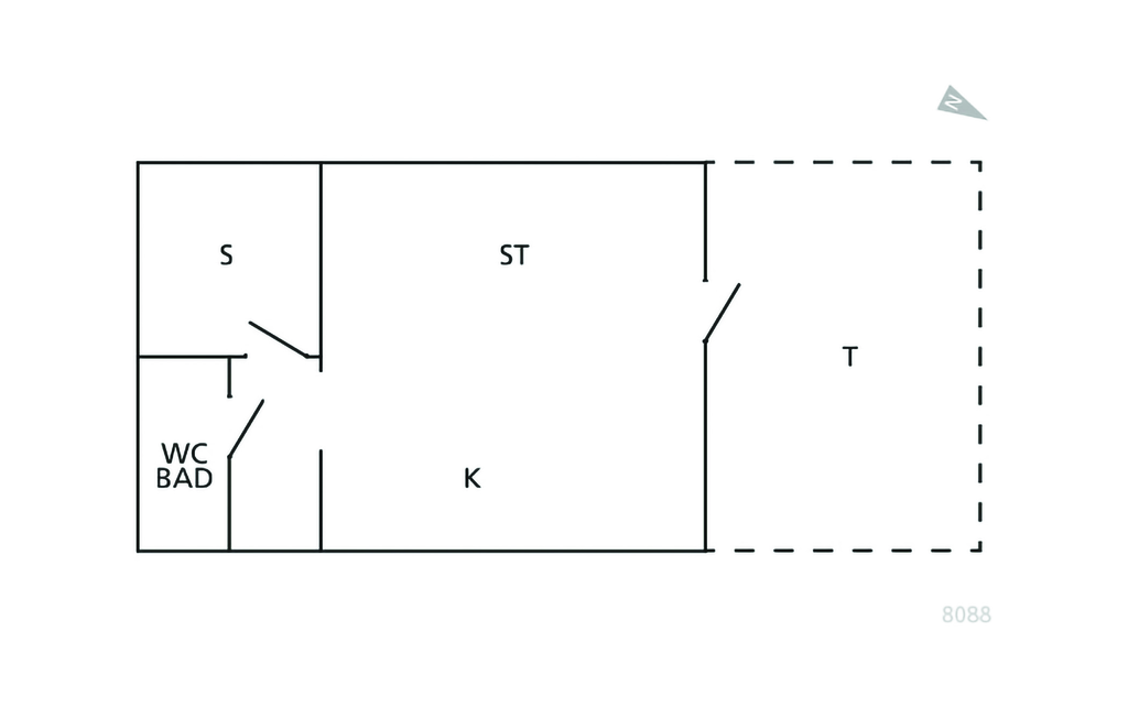 Ferienhaus - Sandvig , Dänemark - I68417 